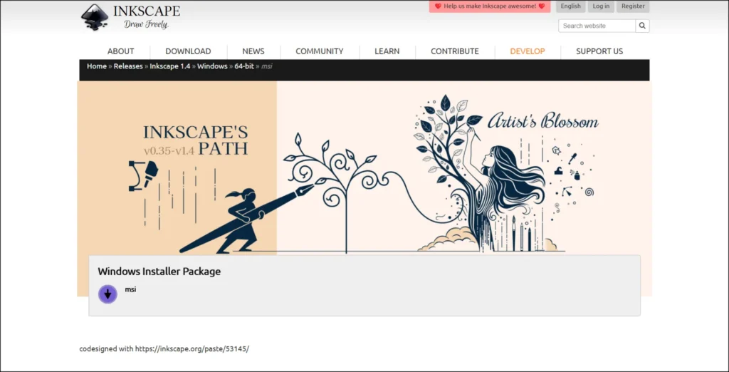 InkScape Vector Converter, create vector image, turn image into vector easily