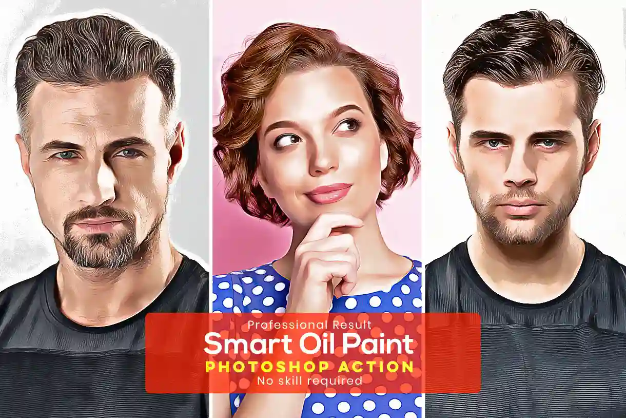Smart Oil Painting For Photography, painting photo effect