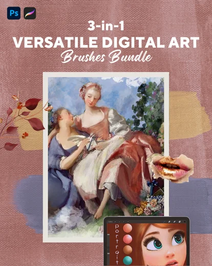 digital art brushes feature Image, photoshop resources