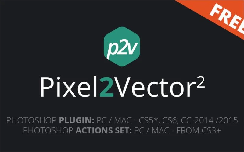 pixel2vector converter, convert pixel to vector, pixel to vector tool, raster to vector converter, free pixel to vector converter
