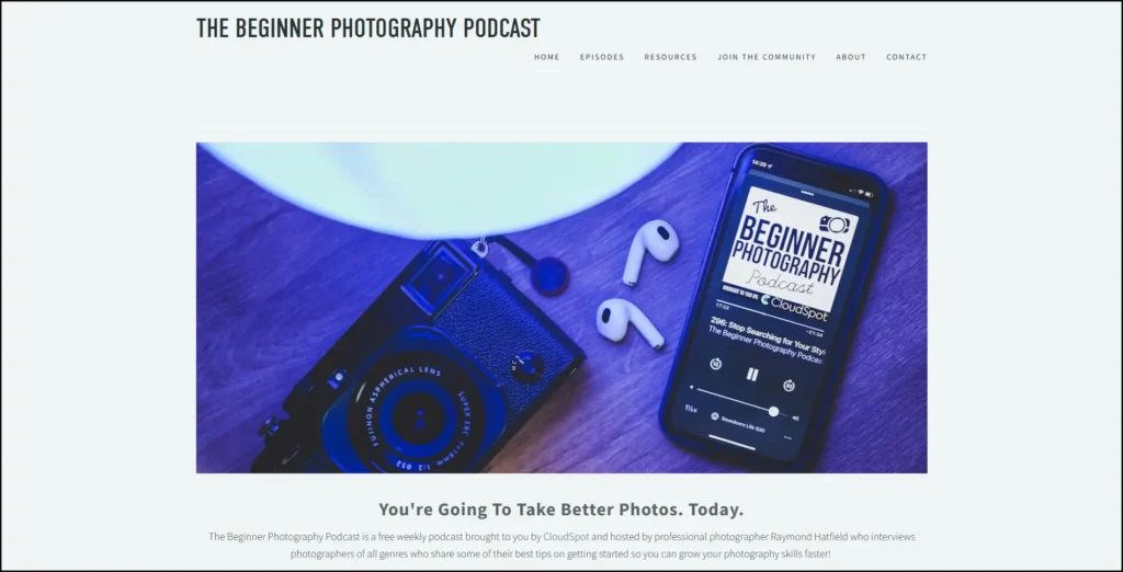 The Beginner Photography Podcast, Photography Beginners Podcast