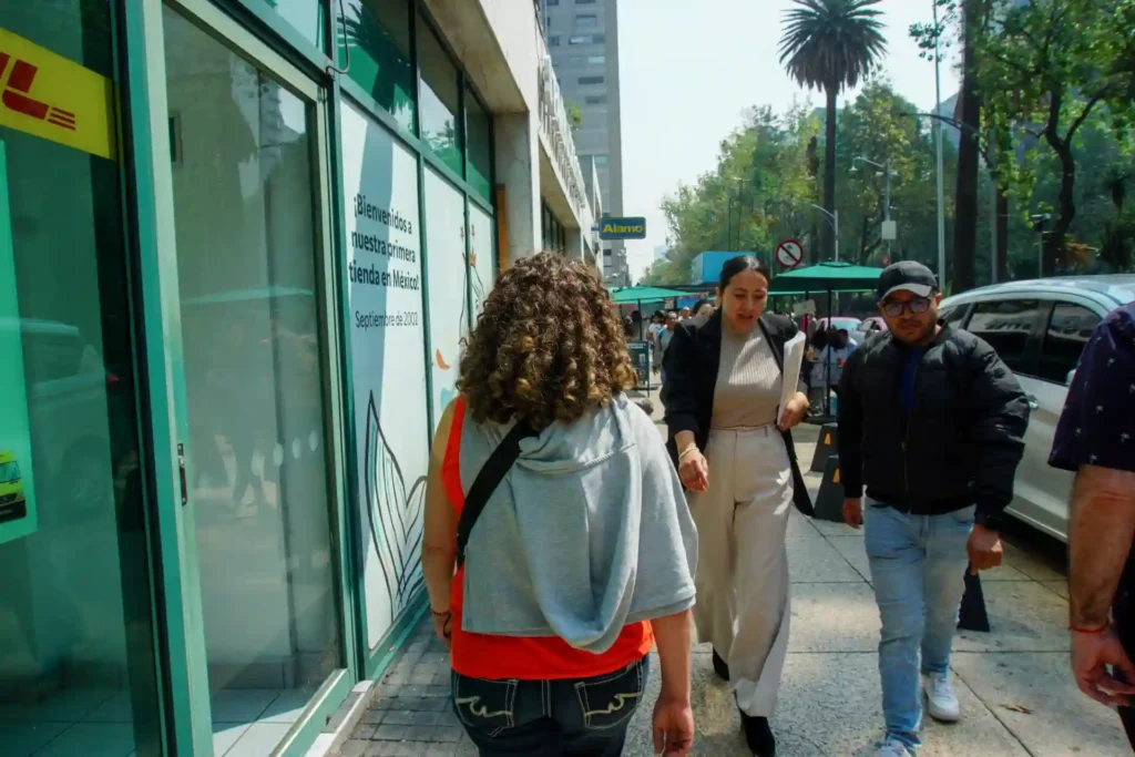 William Klein photography style with bold composition and perspective