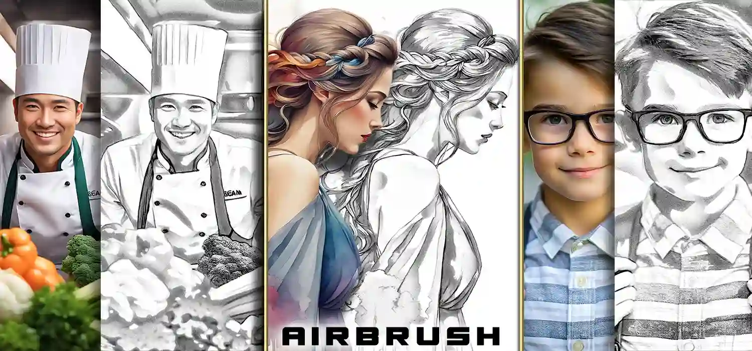 photoshop effects bundle, cartoon style photoshop, photoshop create outlines from photo