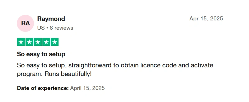 Trustpilot review on Softorbits, SoftOrbits review