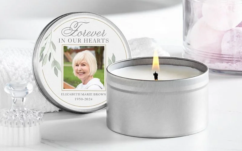 personalized decorative candle, custom scented candle, engraved candle, monogram candle