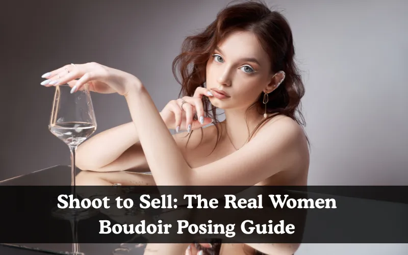 Shoot to Sell: The Real Women Boudoir Posing Guide, Boudoir posing ebook for women