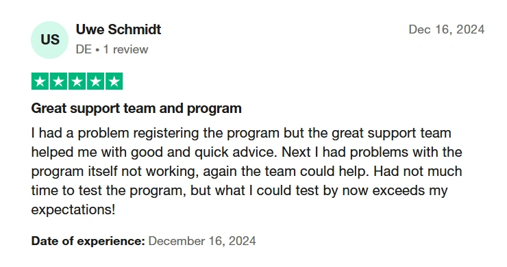 Aiarty software Trustpilot Reviews