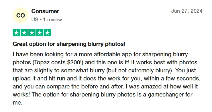 Aiarty software Trustpilot Reviews