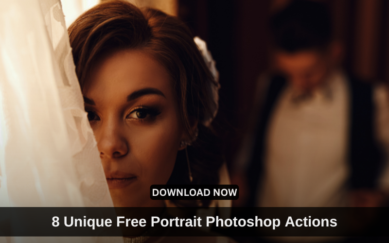 8 Unique Free Portrait Photoshop Actions