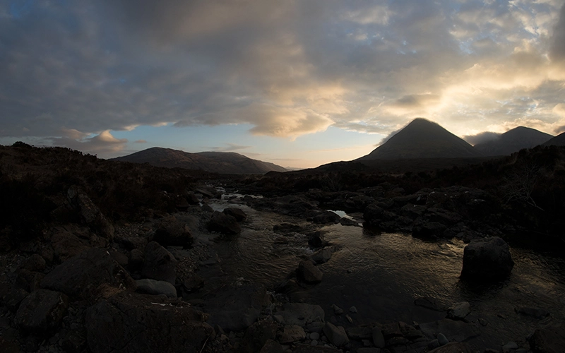 Sligachan Before landscape editing