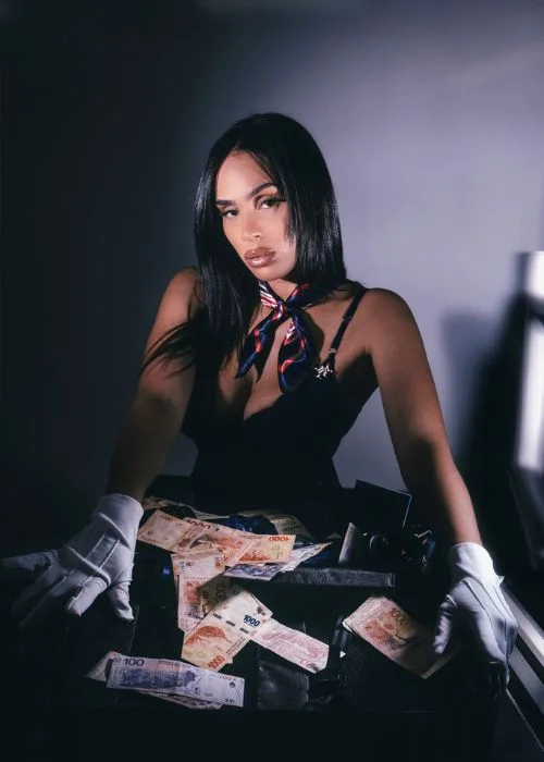 impactful and intense portrait of a woman