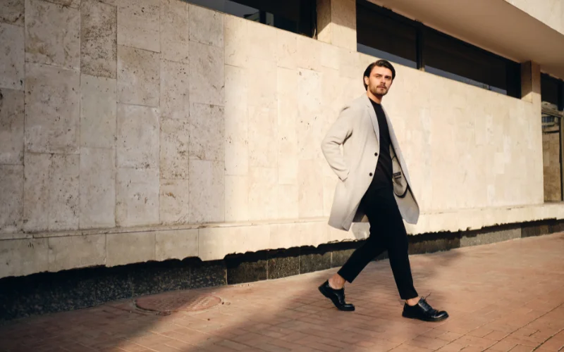 walking pose for male models