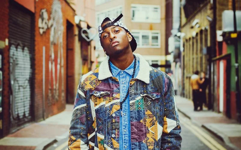 senior photoshoot on urban streets