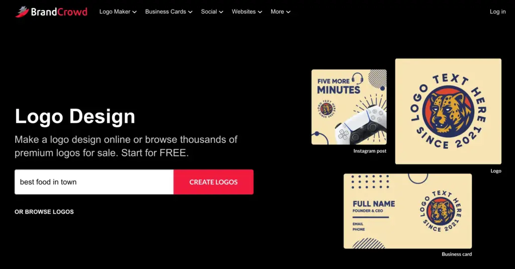 brandcrowd tool for photo editing