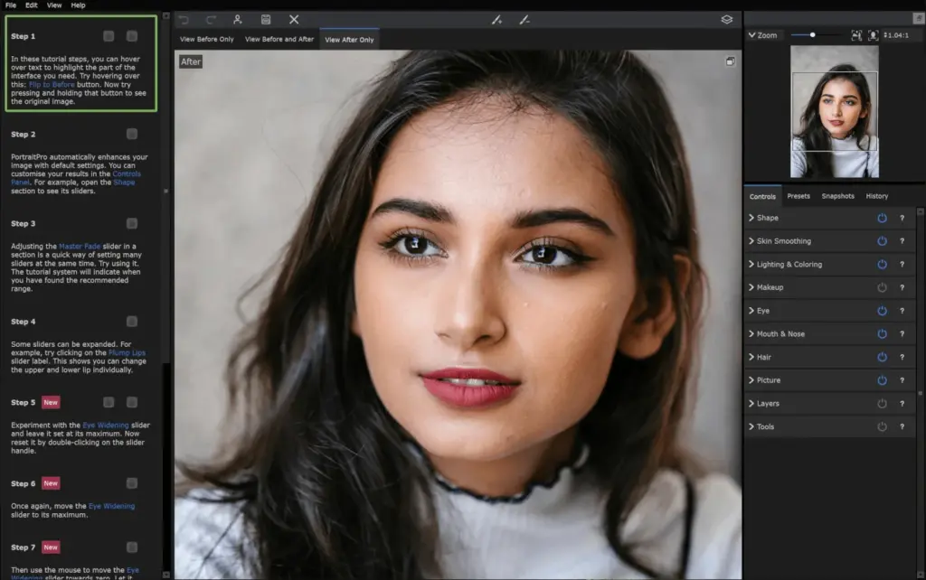 portrait pro for flawless skin in portraits