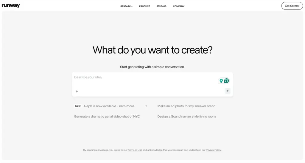 runway ml tool for creative professionals
