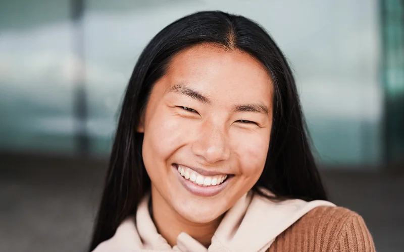 smile with your eyes