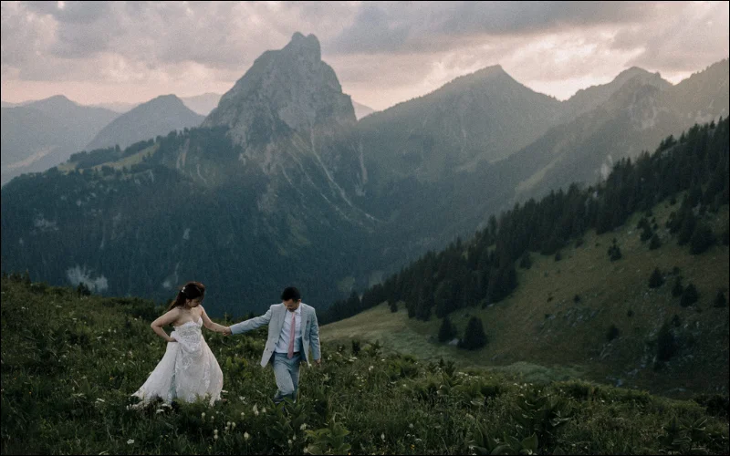 elopement wedding photography, adventure elopements