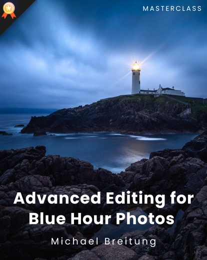 how to edit blue hour photos, blue hour edit, Photoshop retouching, AI Retouching
